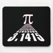 Pi、3.141592653 マウスパッド (正面)