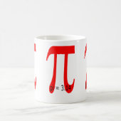 pi = 3,14159265 コーヒーマグカップ (中央)