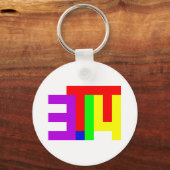 PI = 3.14 キーホルダー (正面)