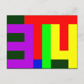 PI = 3.14 ポストカード (正面)