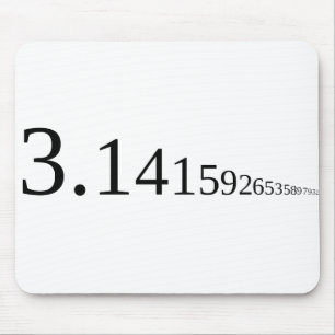 Pi - 3.14... マウスパッド