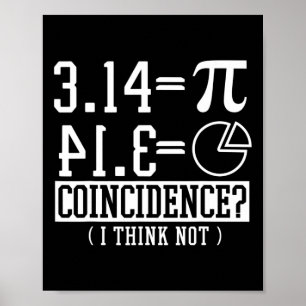 Pi 3.14 Math Happy 14th March誕生日一致 ポスター