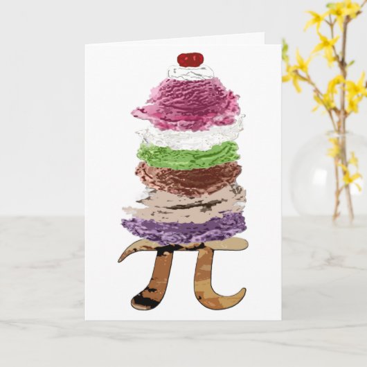 Pi a la Mode カード (黄色い花)