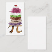 Pi a la Mode 名刺 (正面/裏面)