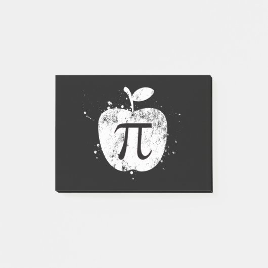 Pi  Apple Pie Funny ポストイット (正面)
