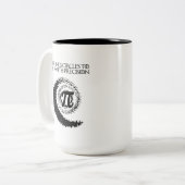 Pi Brings Circles To Life With Precision ツートーンマグカップ (正面左)