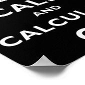 Pi Calm保とPi Day 314算数おたく ポスター (角)