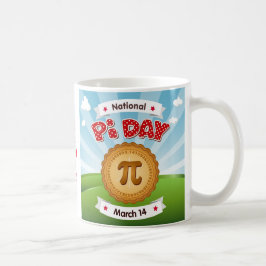 Pi DayのコーヒーとPIE コーヒーマグカップ