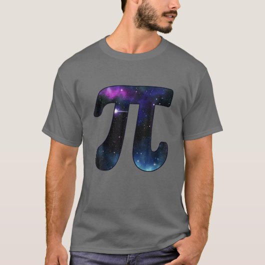Pi Day宇宙銀河系科学数学方程式Te Tシャツ (正面)