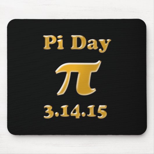 Pi Day 2015マウスパッド マウスパッド (正面)