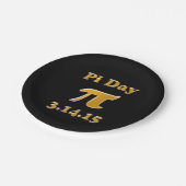Pi Day 2015紙プレート ペーパープレート (アングル)