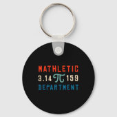 Pi Day 2025 Math Lover Mathematics Mathletic Depar キーホルダー (正面)