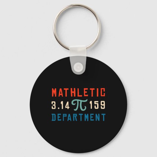 Pi Day 2025 Math Lover Mathematics Mathletic Depar キーホルダー (正面)