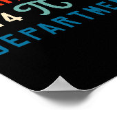 Pi Day 2025 Math Lover Mathematics Mathletic Depar ポスター (角)