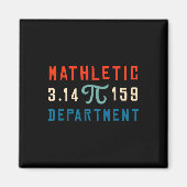 Pi Day 2025 Math Lover Mathematics Mathletic Depar マグネット (正面)