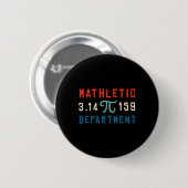Pi Day 2025 Math Lover Mathematics Mathletic Depar 缶バッジ (正面&裏面)