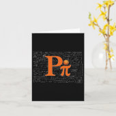 Pi Day 2025 Math Science おもしろい先生 カード (黄色い花)
