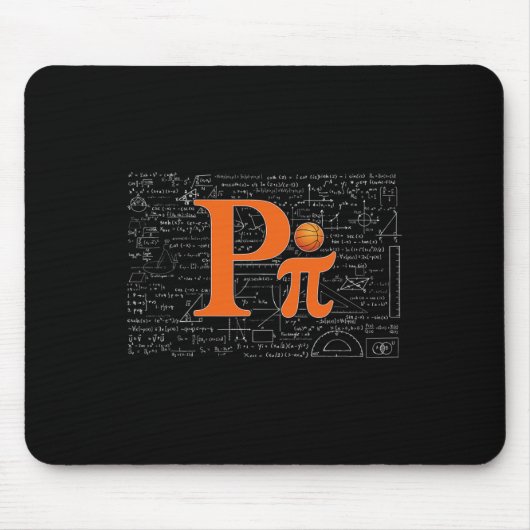 Pi Day 2025 Math Science おもしろい先生 マウスパッド (正面)