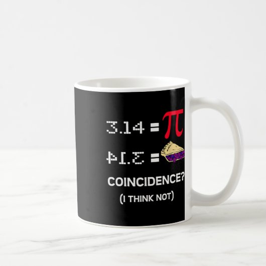 Pi Day 3.15 Piシンボル科学および数学先生Gif コーヒーマグカップ (右)