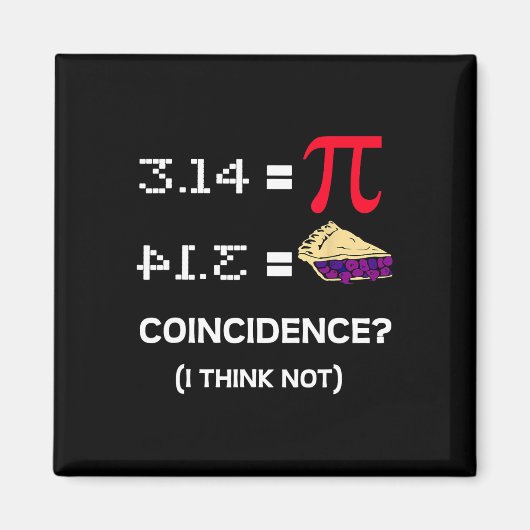 Pi Day 3.15 Piシンボル科学および数学先生Gif マグネット (正面)