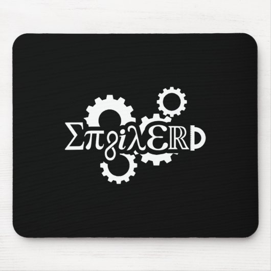 Pi Day Enginerdエンジニアメカニカルギア マウスパッド (正面)