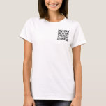 Pi Day Funny Tシャツ<br><div class="desc">Pi Day Funny</div>
