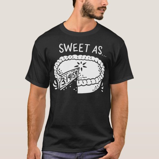 Pi Day Math dab dance  Tシャツ (正面)
