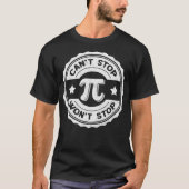 Pi Day Math Teacher Nerd Algebra Pi coach Tシャツ (正面)