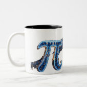 Pi Day Mug 3.14 – Funny Math Lover Gift –Nerd Coff ツートーンマグカップ (左)