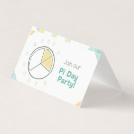 Pi Day Party Invitation