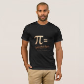 Pi Day – PI = We’ll Meet Again – Modern Math Tシャツ (正面フル)