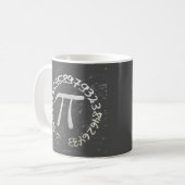 Pi Day PiDay Chalkboard教育 コーヒーマグカップ (正面左)