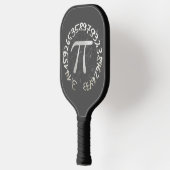 Pi Day PiDay Chalkboard教育 ピックルボールラケット (左)