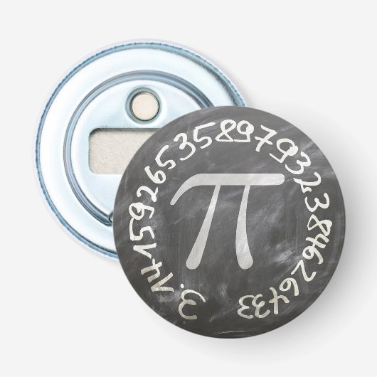 Pi Day PiDay Chalkboard教育 栓抜き (正面)