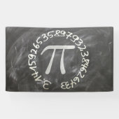 Pi Day PiDay Chalkboard教育 横断幕 (横)