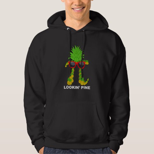 Pi Day Pineapple Funny Pi Day Gifts Lookin Pine パーカ (正面)