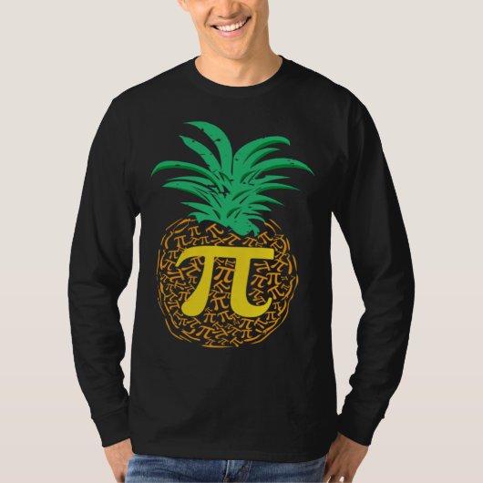 Pi Day Pineapple Math  Teacher 3 14 Symbol Mathema Tシャツ (正面)
