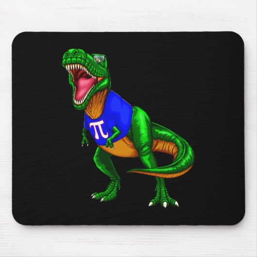 Pi Day Rex Dinosaur T Shirt Math Gift Men Women Ki マウスパッド (正面)
