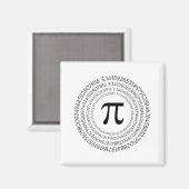 Pi Day Shirtおもしろい Pi Tシャツギフトfor Math Lover S マグネット (正面/裏面)