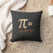Pi Day Shirt – PI = We’ll Meet Again – Modern Math クッション (ブランケット)