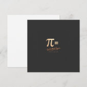 Pi Day Shirt – PI = We’ll Meet Again – Modern Math シーズンカード (正面/裏面)