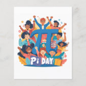 Pi Day Squad Celebration Design チラシ (正面)