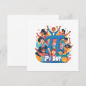 Pi Day Squad Celebration Design メニュー (正面/裏面)