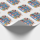Pi Day Squad Celebration Design ラッピングペーパー (角)