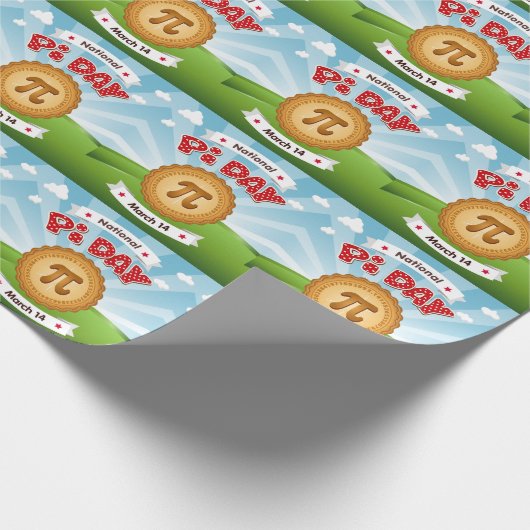 Pi Day Wrapping紙 ラッピングペーパー (角)