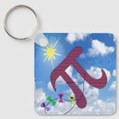 Pi in the Sky Keychain キーホルダー (正面)