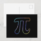 Pi Irrational Number Math Physics 3.14 ポストカード (正面/裏面)