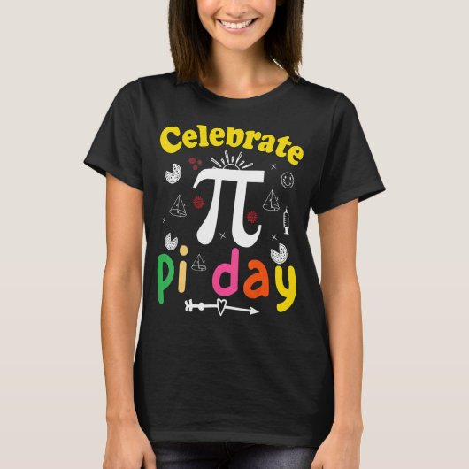 Pi Math Science STEM 3 14 Pi Day 1 Tシャツ (正面)
