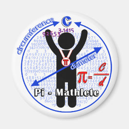 Pi-Mathlete 3.14π日 マグネット