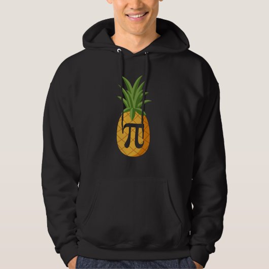 Pi neapple Math Nerd Geek Teacher Pi Day パーカ (正面)